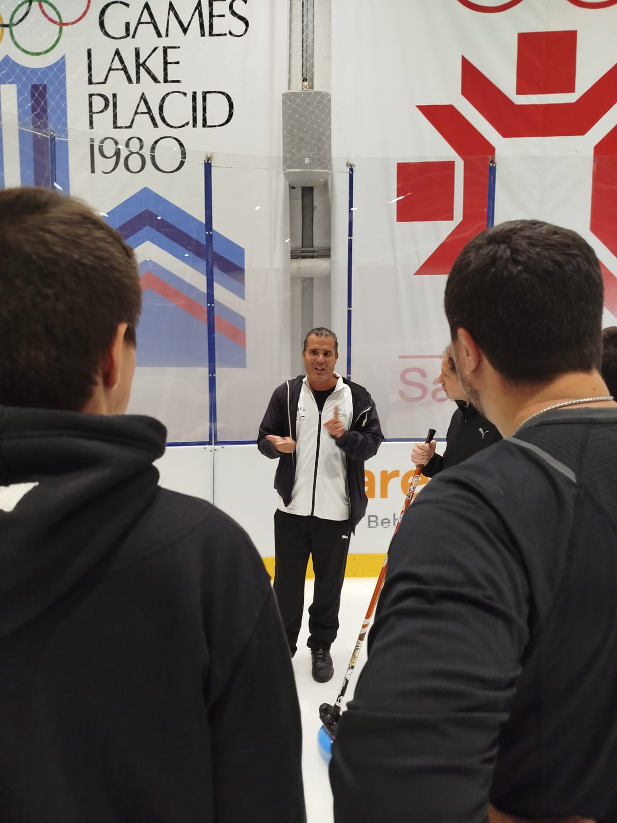 Visita del entrenador Austriaco, coach de Suiza Boris Seild.